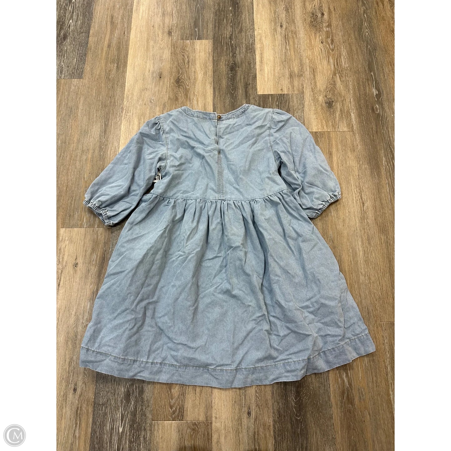 Dress Casual Midi By Wishlist In Blue Denim, Size: M