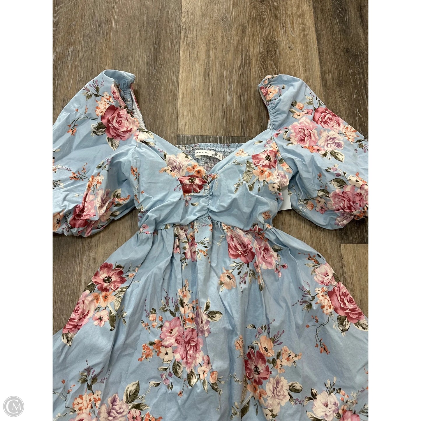 Dress Casual Midi By Altard State In Blue, Size: S