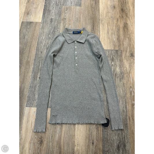 Sweater By Polo Ralph Lauren In Grey, Size: M