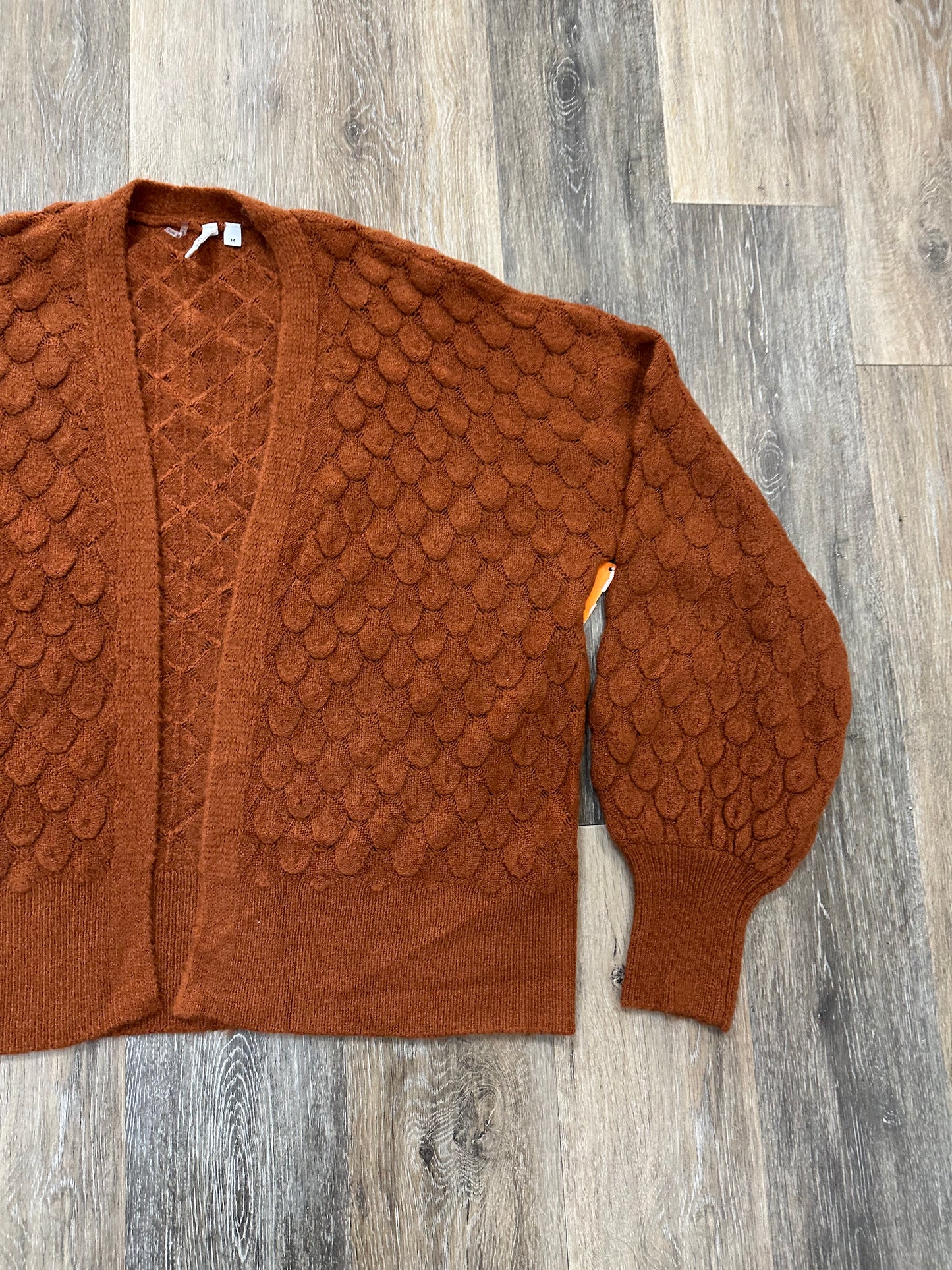 Sweater By Elan In Orange, Size: M