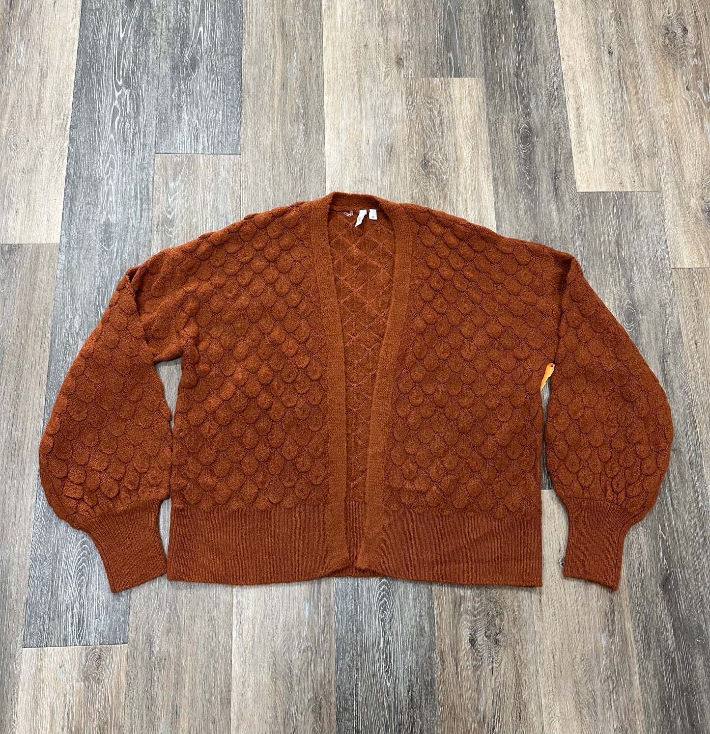 Sweater By Elan In Orange, Size: M