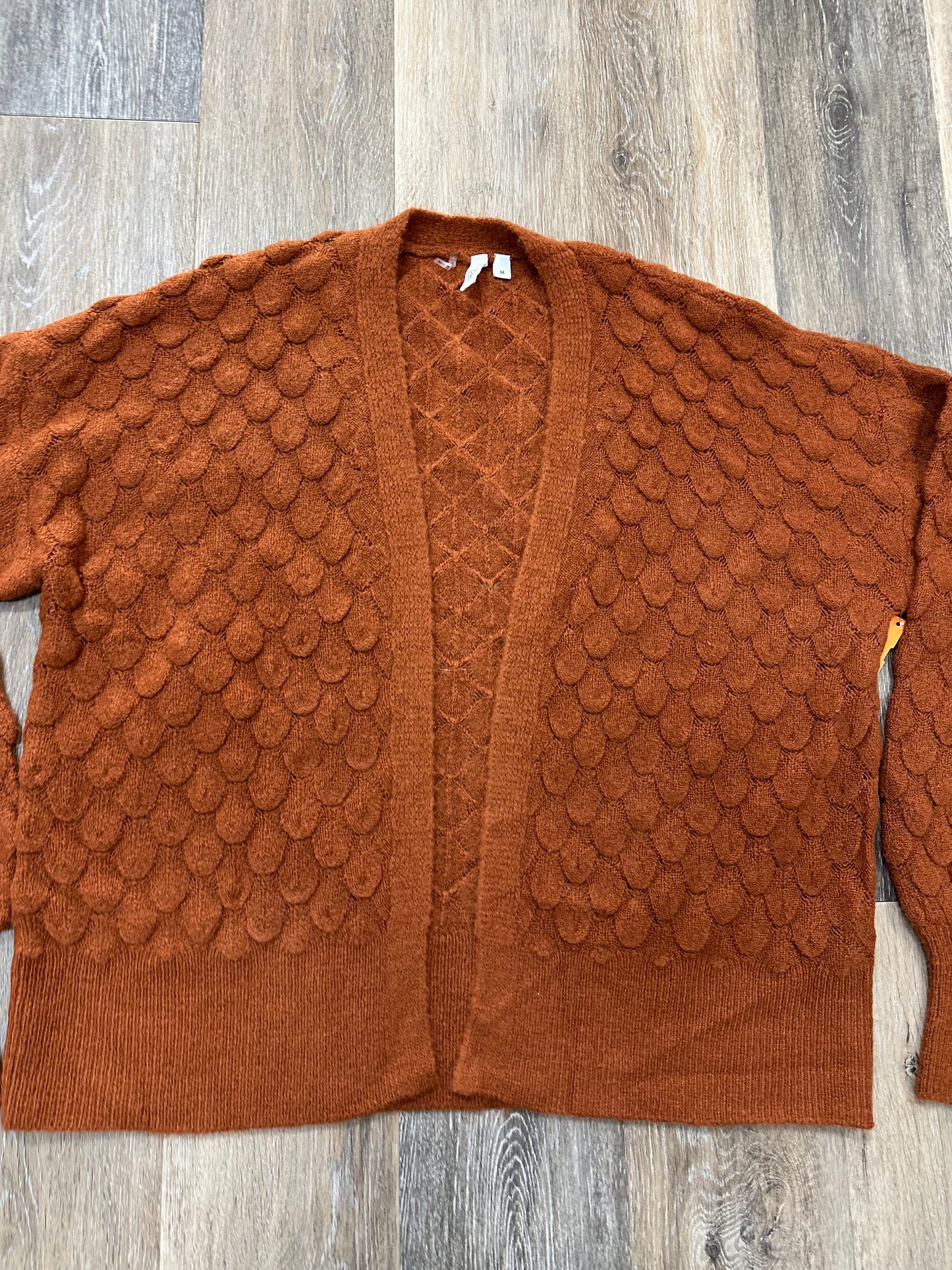 Sweater By Elan In Orange, Size: M