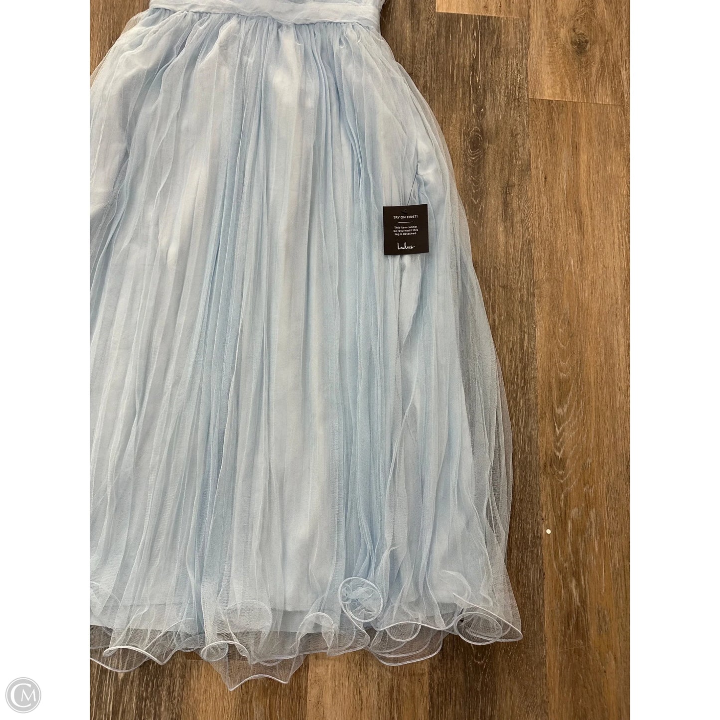 Dress Casual Maxi By Lulus In Blue, Size: L