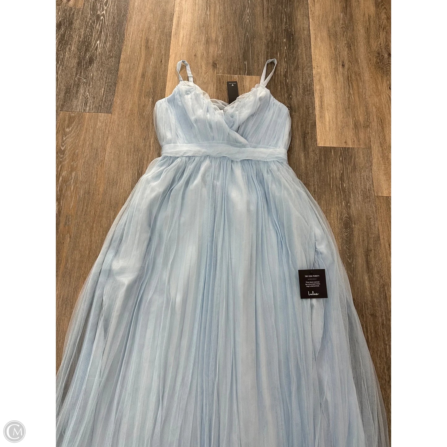 Dress Casual Maxi By Lulus In Blue, Size: L