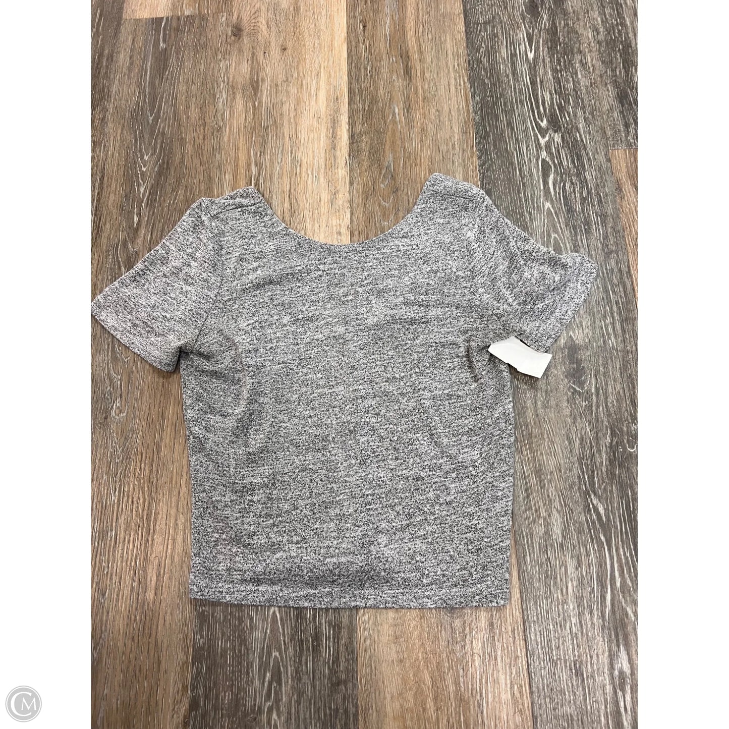 Top Short Sleeve By Wilfred In Grey, Size: S