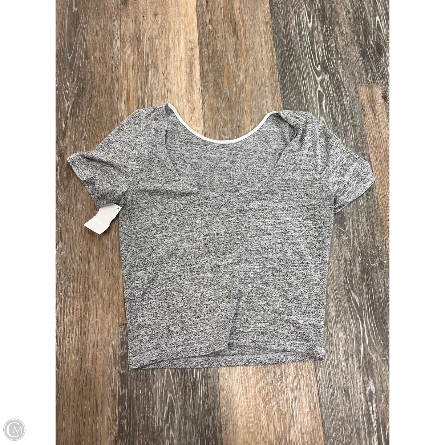 Top Short Sleeve By Wilfred In Grey, Size: S