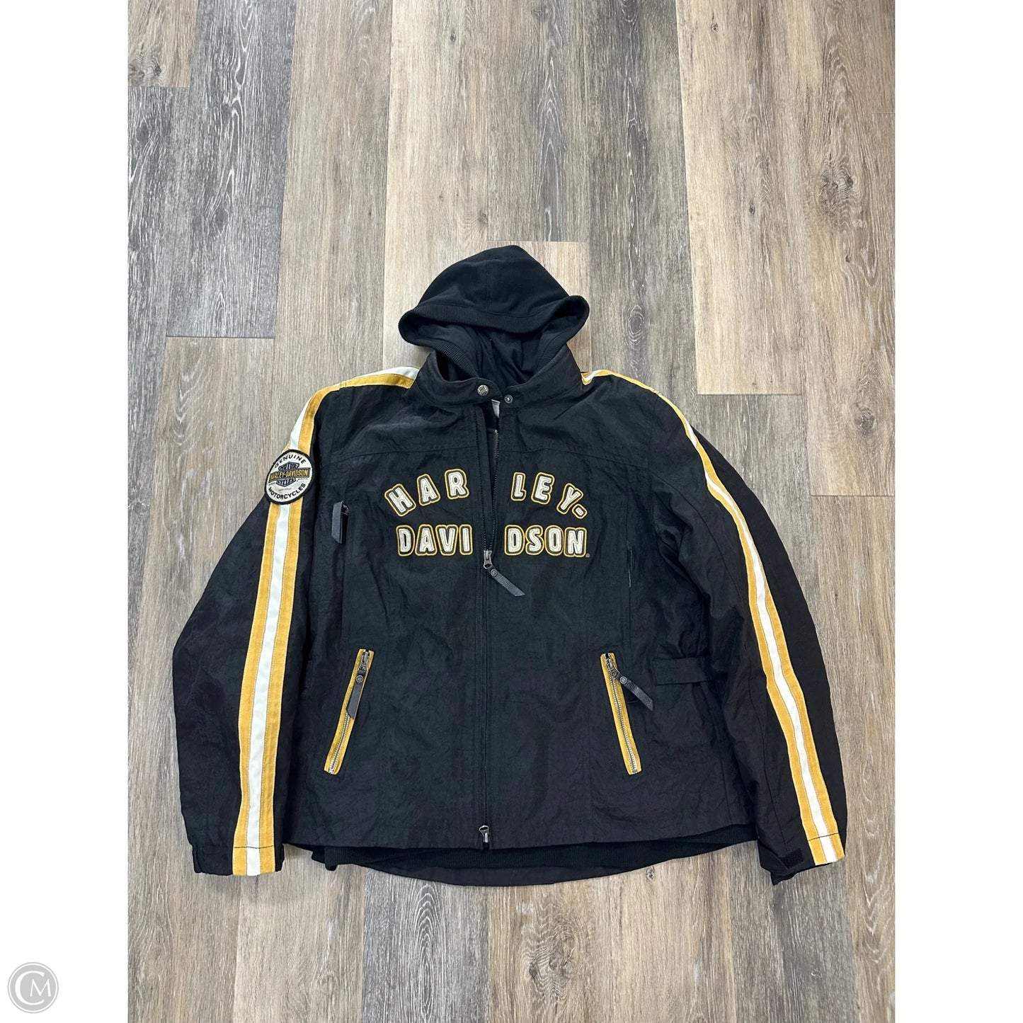 Jacket Moto By Harley Davidson In Black, Size: 1x