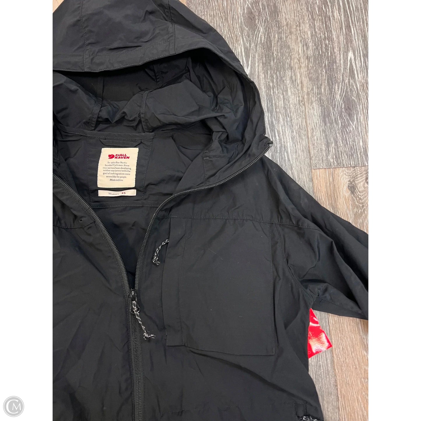 Rain Jacket By Fjallraven In Black, Size: Xs