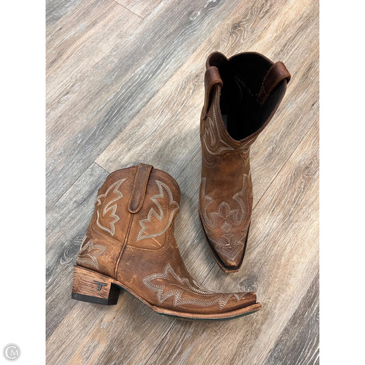 Boots Western By Lane In Brown, Size: 10