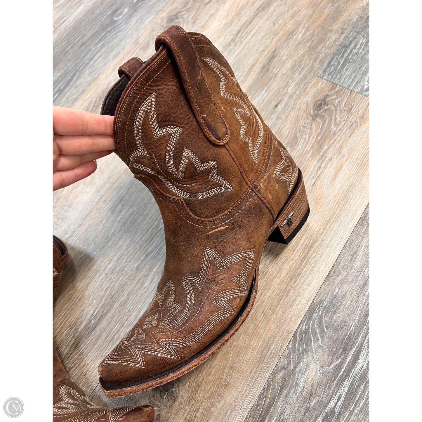 Boots Western By Lane In Brown, Size: 10