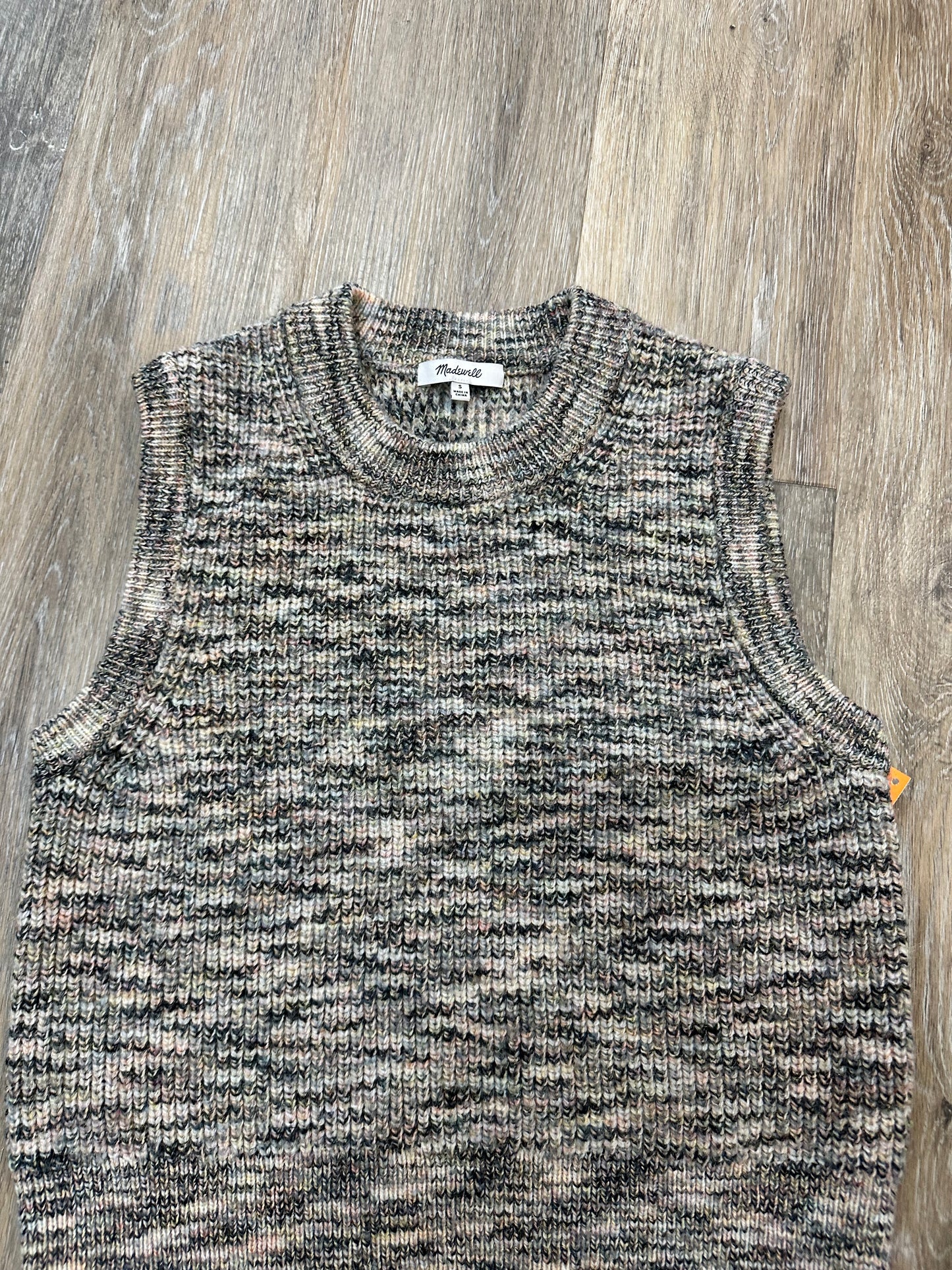 Vest Sweater By Madewell In Multi-colored, Size: S