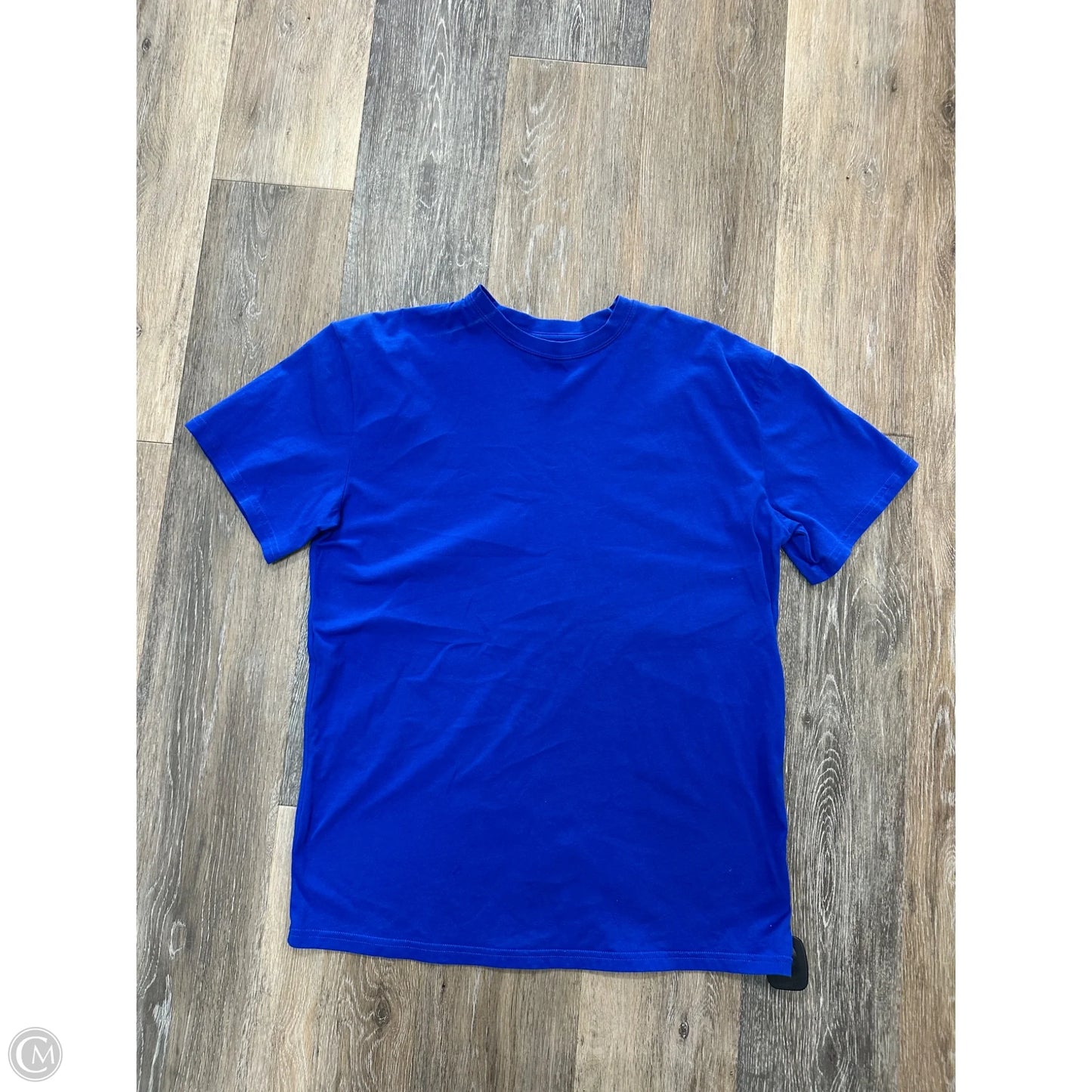 Athletic Top Short Sleeve By Athleta In Blue, Size: Xs