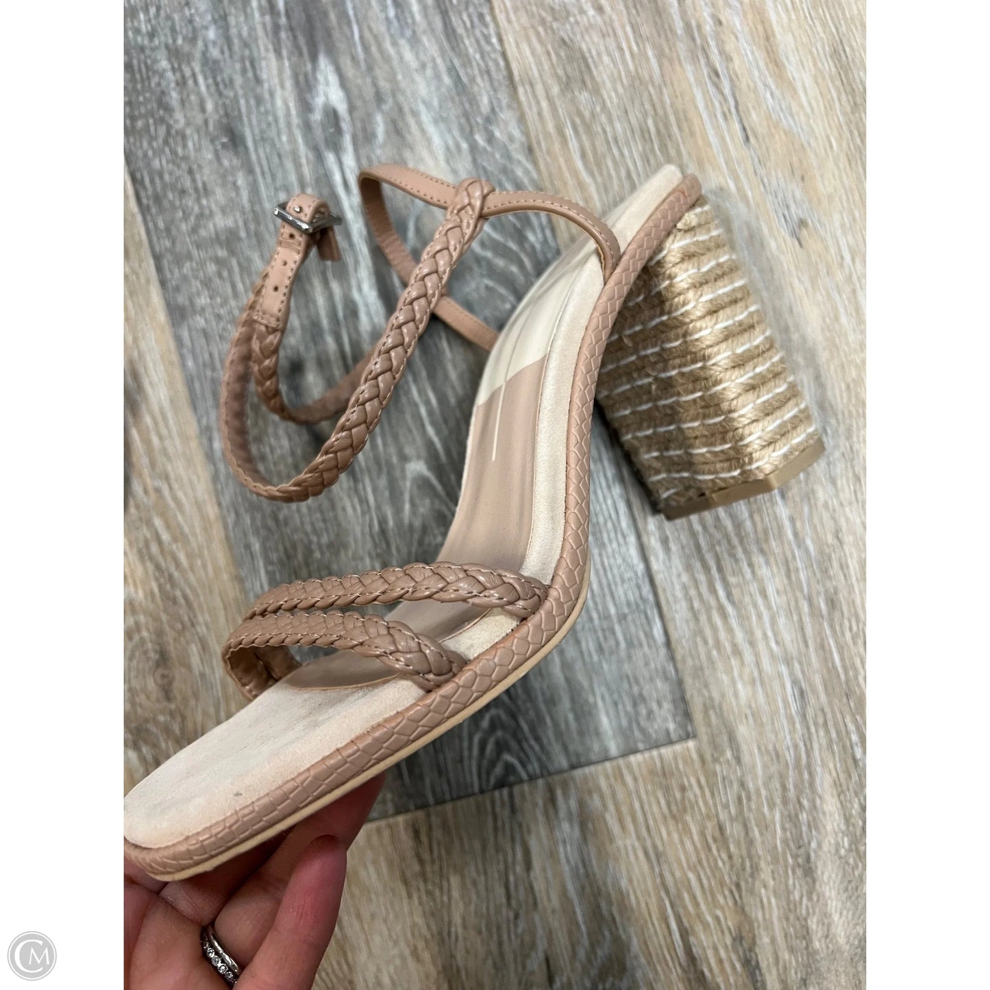 Shoes Heels Block By Dolce Vita In Tan, Size: 9.5