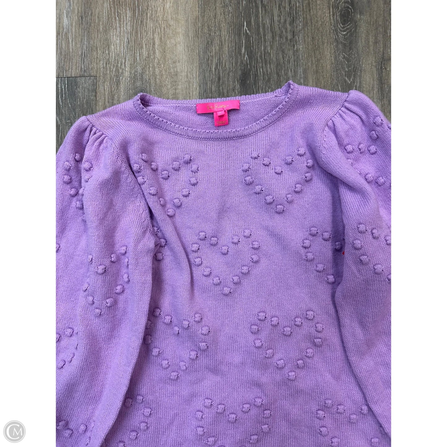 Sweater Designer By Lilly Pulitzer In Purple, Size: L