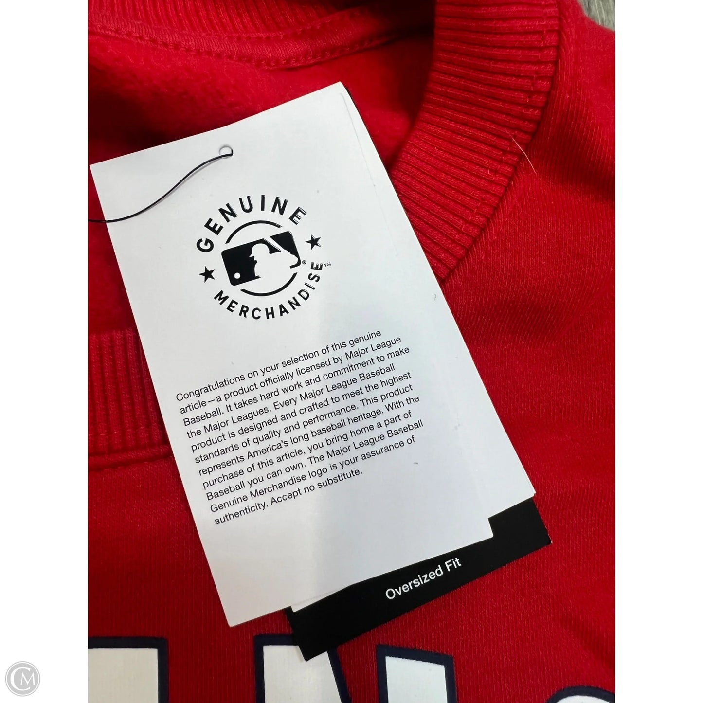 Athletic Sweatshirt Crewneck By Nike In Red, Size: Xl