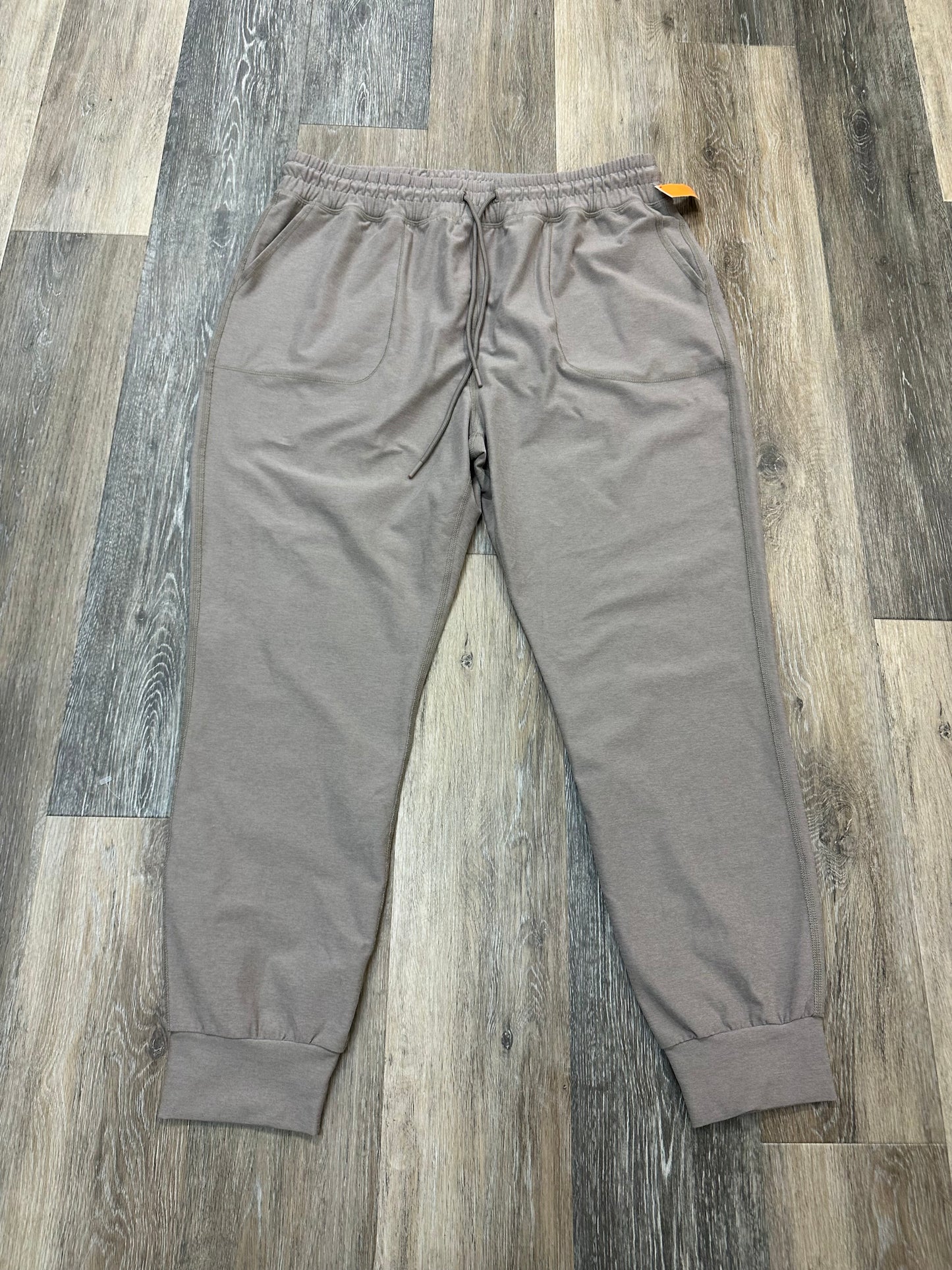 Athletic Pants By Beyond Yoga In Tan, Size: Xl