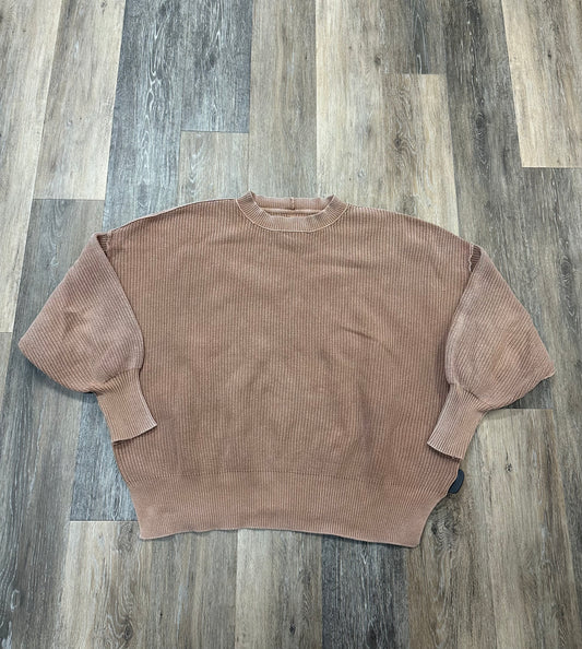 Sweater By Aerie In Tan, Size: L