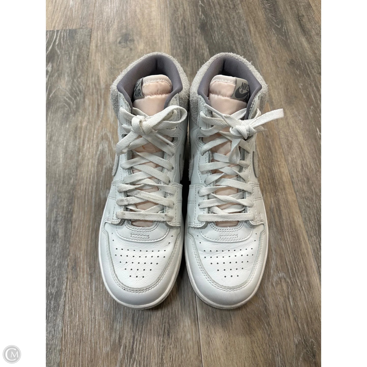 Shoes Athletic By Nike In White, Size: 8