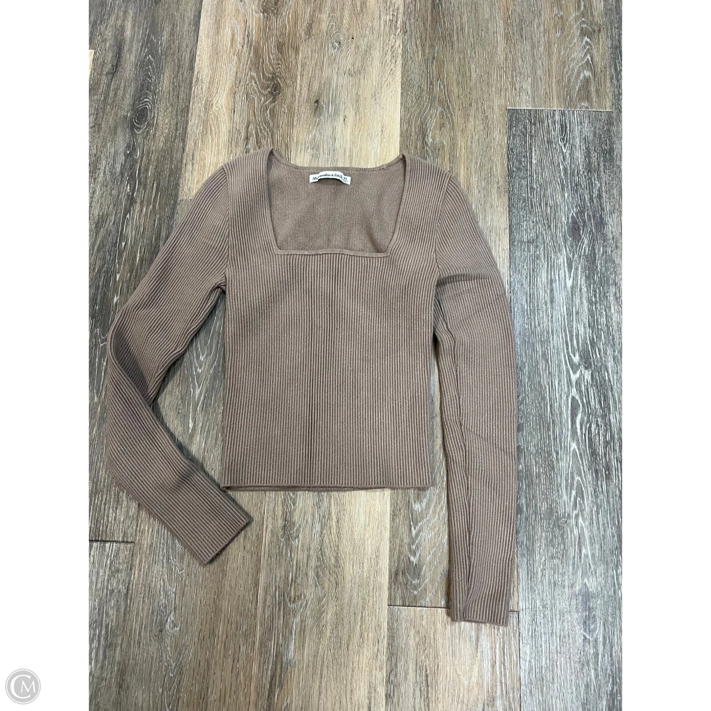 Sweater By Abercrombie And Fitch In Brown, Size: Xs