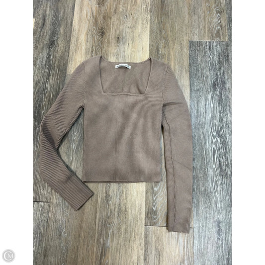 Sweater By Abercrombie And Fitch In Brown, Size: Xs