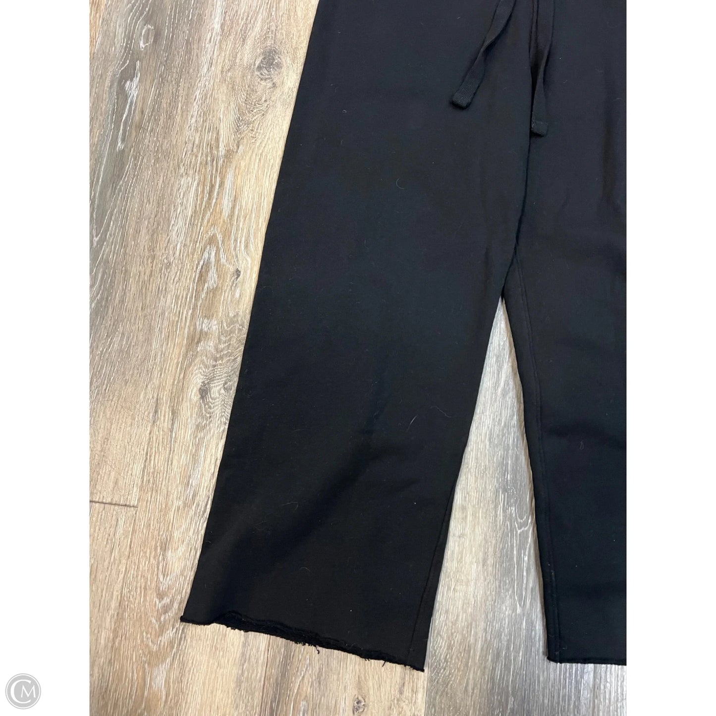 Lounge Pants Cropped By Frank And Eileen In Black, Size: M