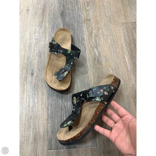 Sandals Flats By Maibulun In Black, Size: 9