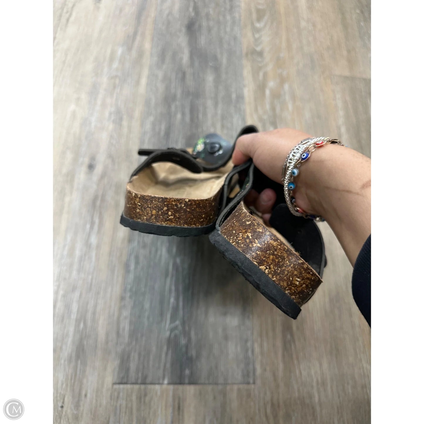 Sandals Flats By Maibulun In Black, Size: 9