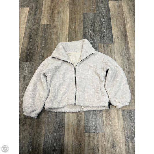 Athletic Sweatshirt Collar By Lululemon In White, Size: 8