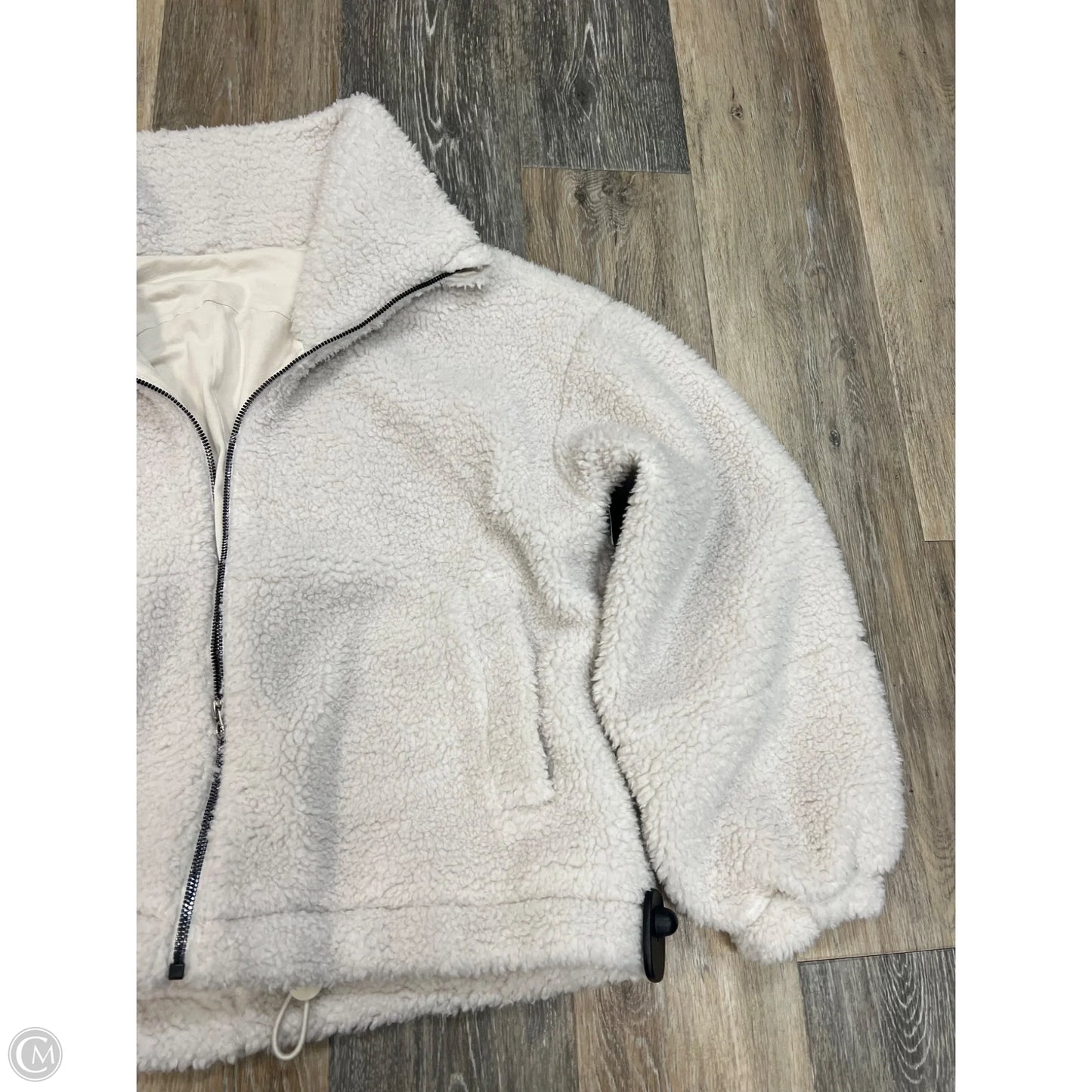 Athletic Sweatshirt Collar By Lululemon In White, Size: 8