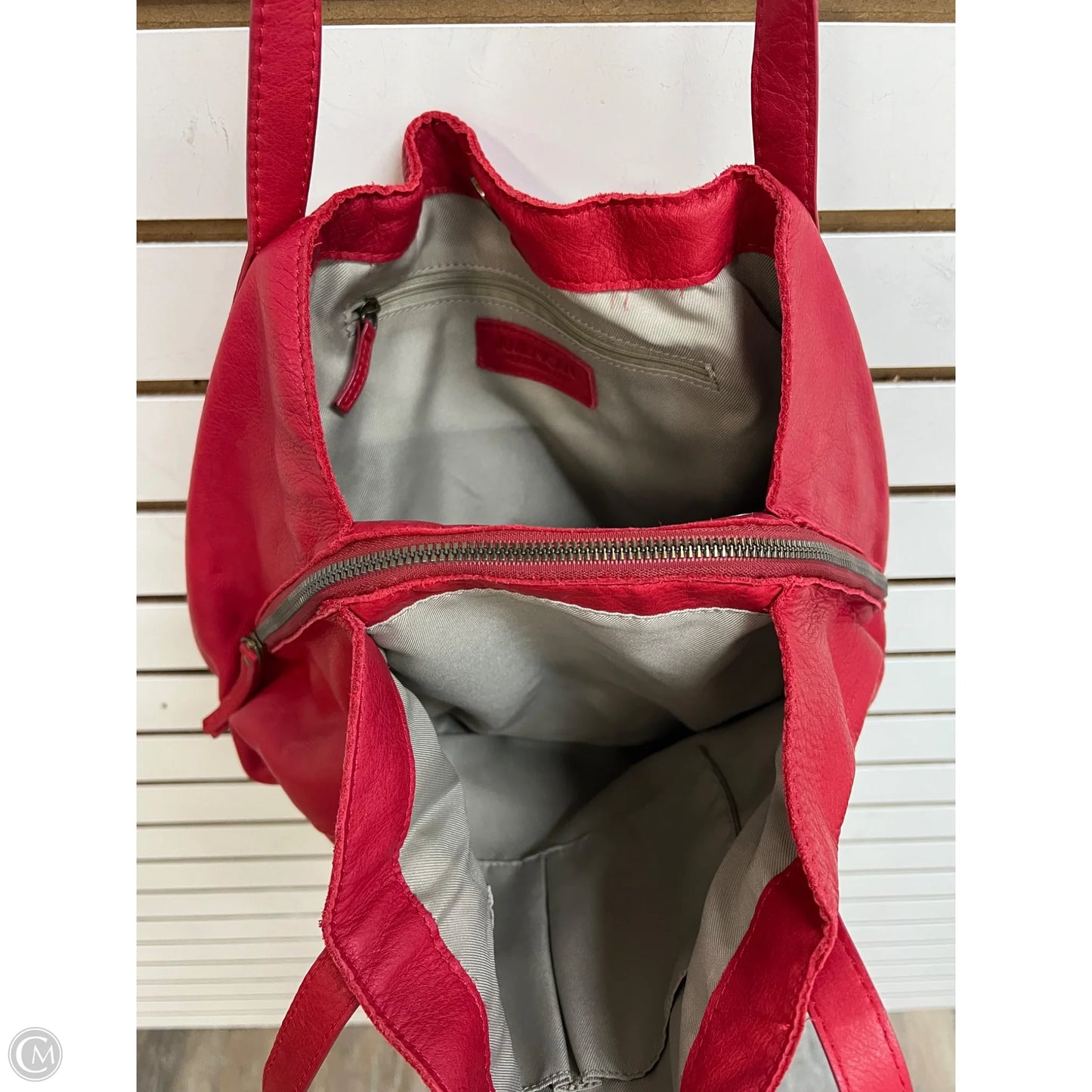 Handbag Leather By American Leather , Size: Medium