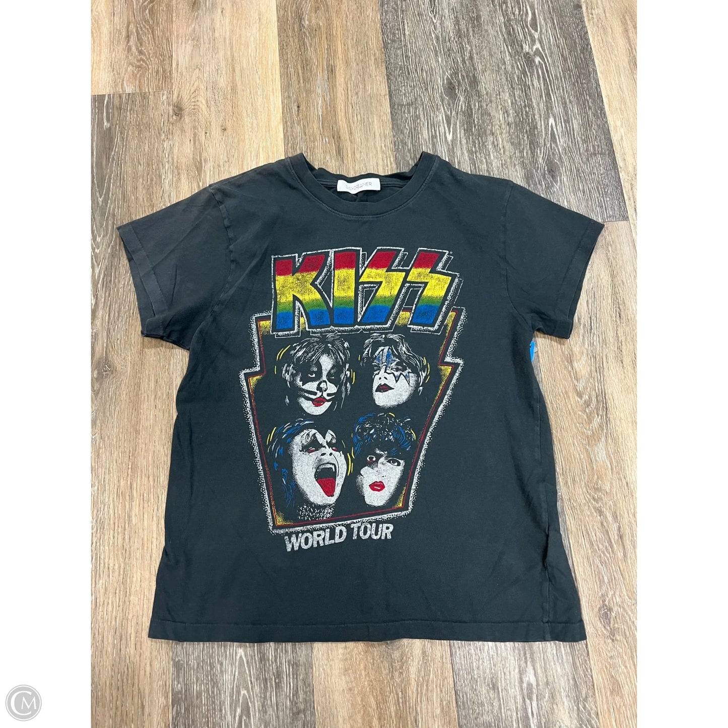 Top Short Sleeve By Daydreamer In Grey, Size: S