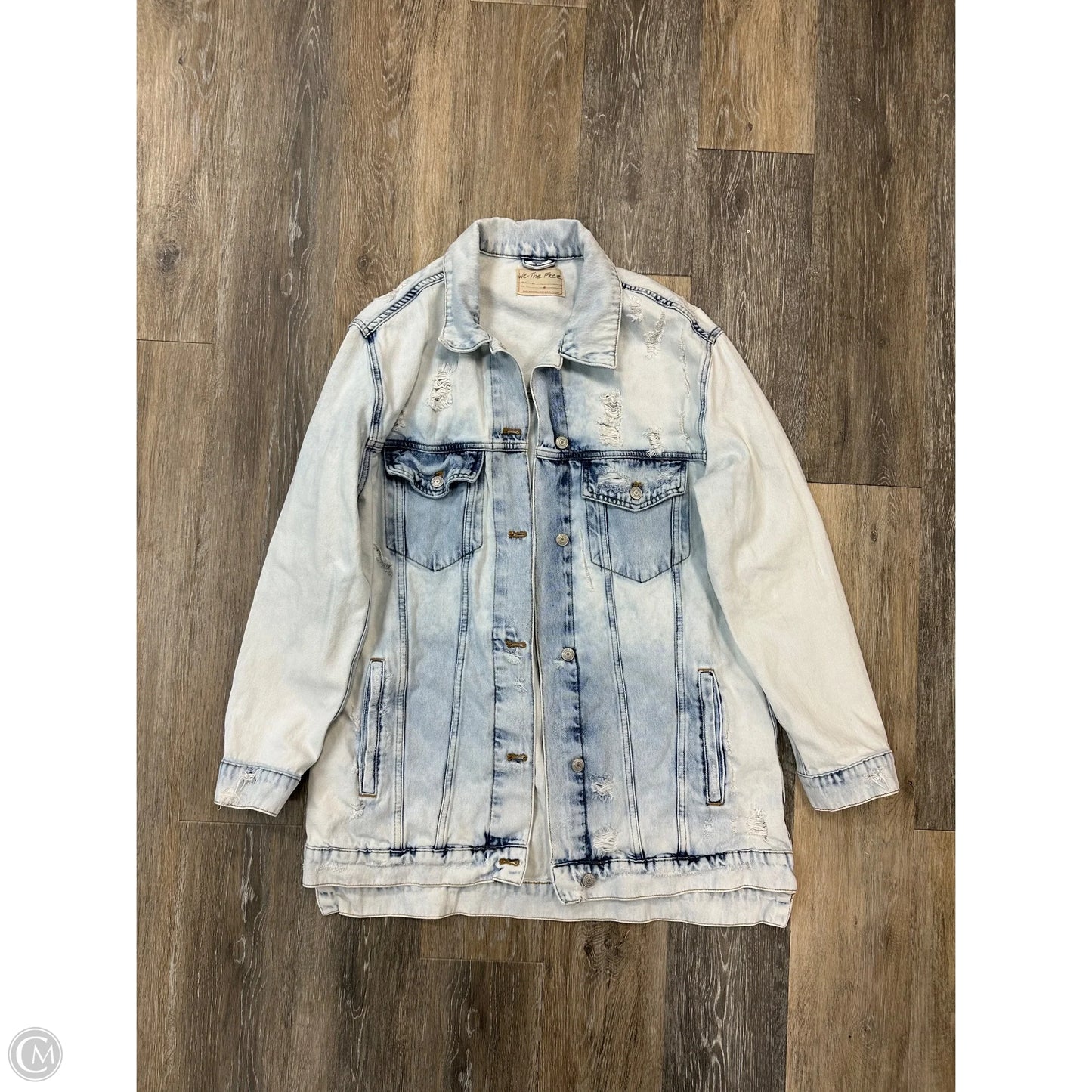Jacket Denim By We The Free In Blue Denim, Size: M
