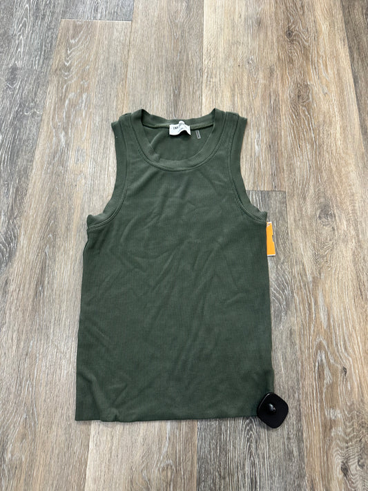 Tank Top By LNA In Green, Size: Xs