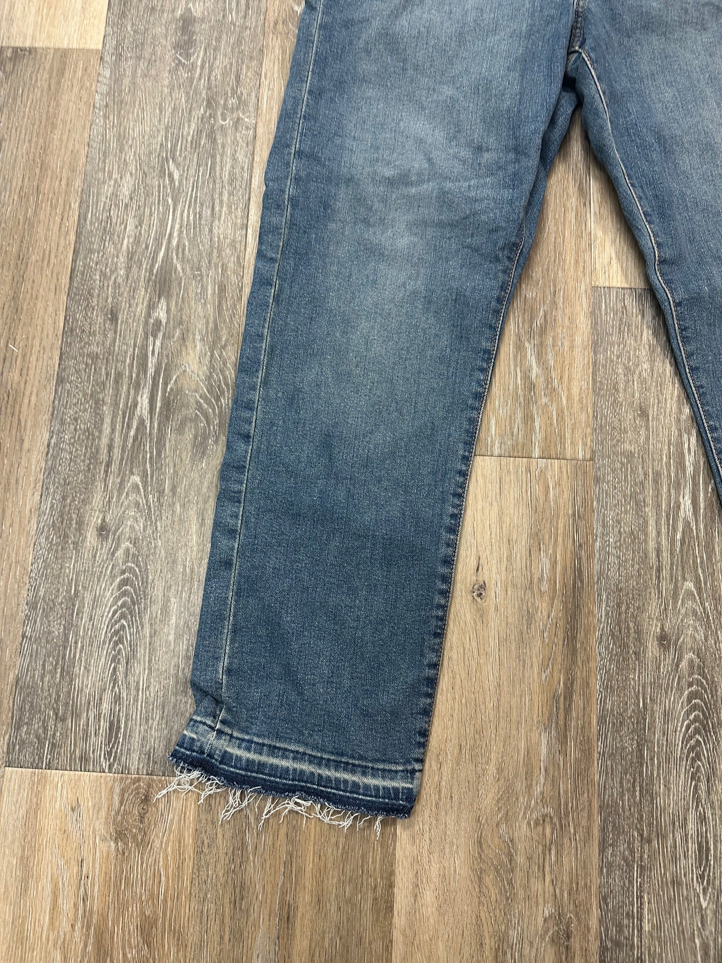 Jeans Straight By Levis In Blue Denim, Size: 12/31