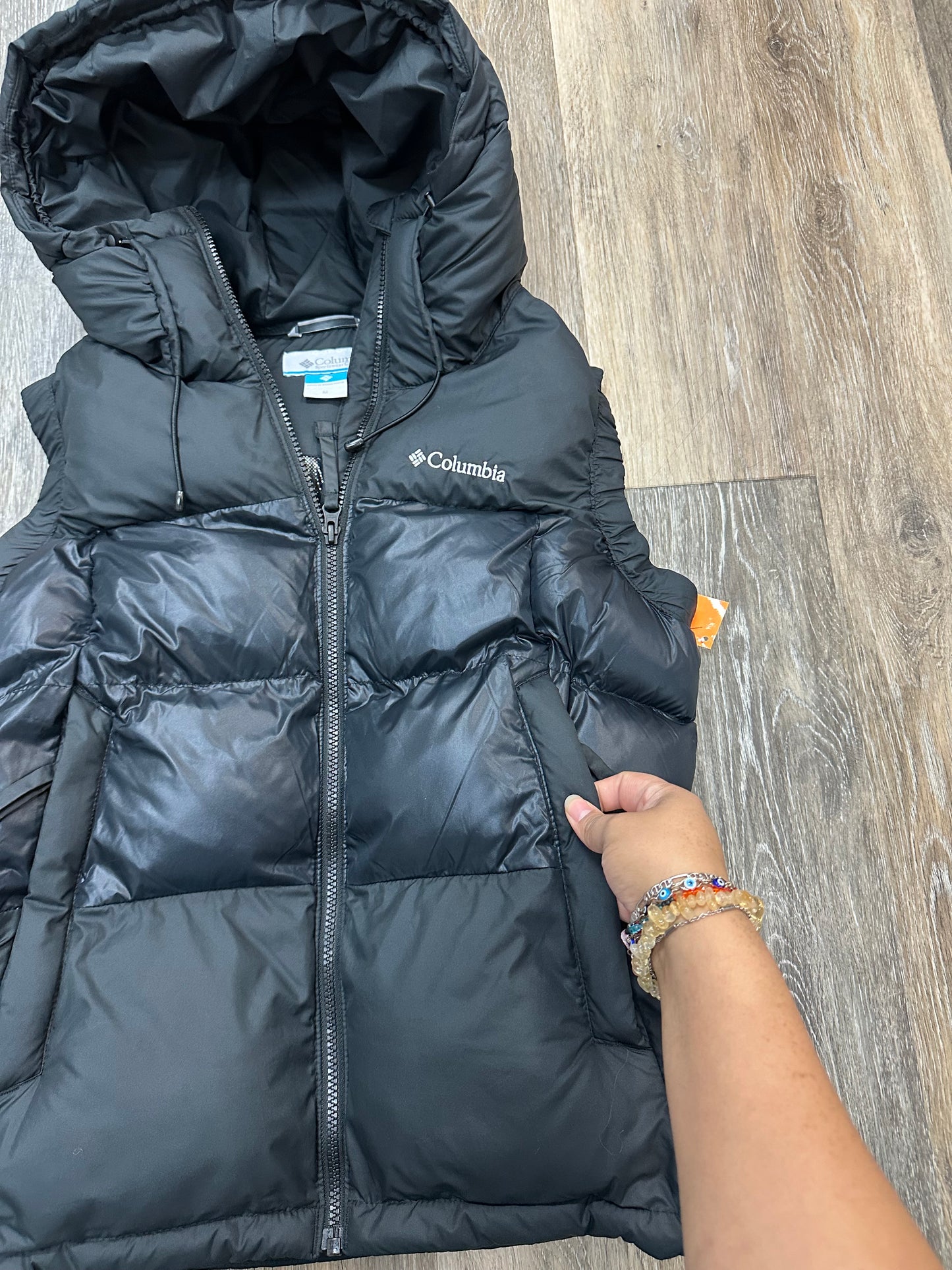 Vest Puffer & Quilted By Columbia In Black, Size: M