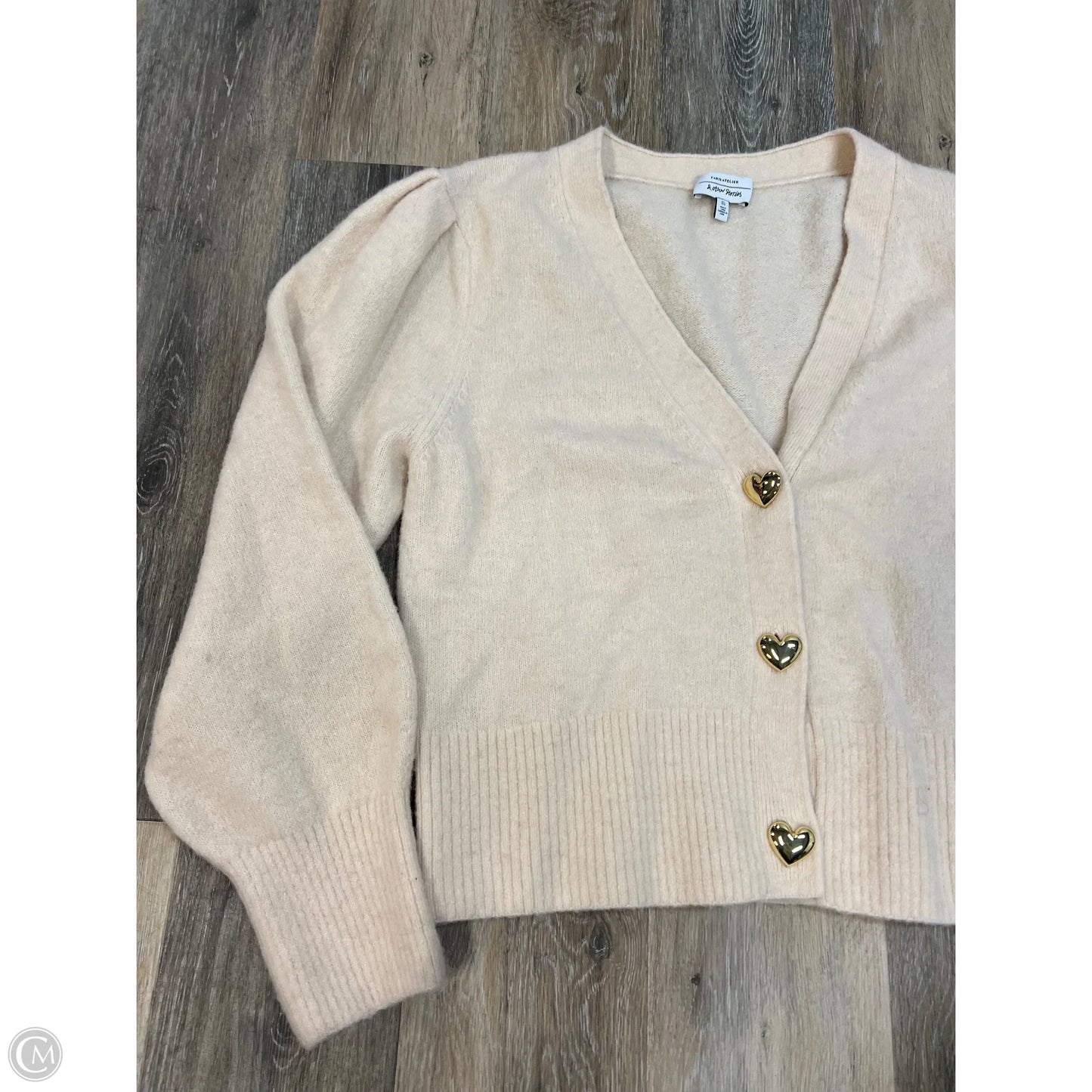 Sweater Cardigan By & Other Stories In Cream, Size: L