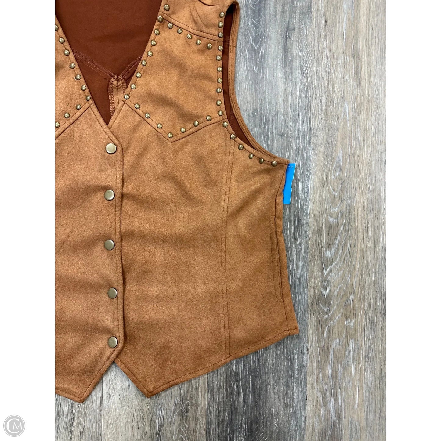 Vest Other By Ellison In Tan, Size: L
