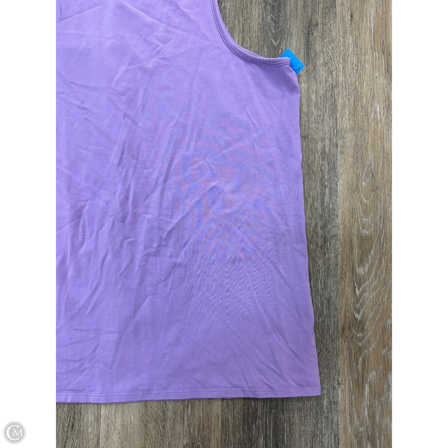 Tank Top By Paper Label In Purple, Size: L
