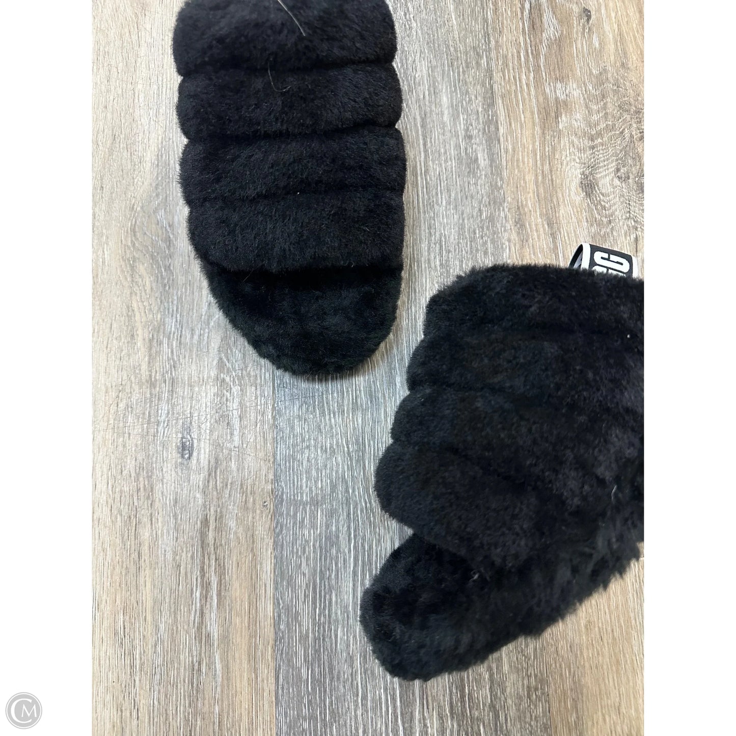 Sandals Designer By Ugg In Black, Size: 10