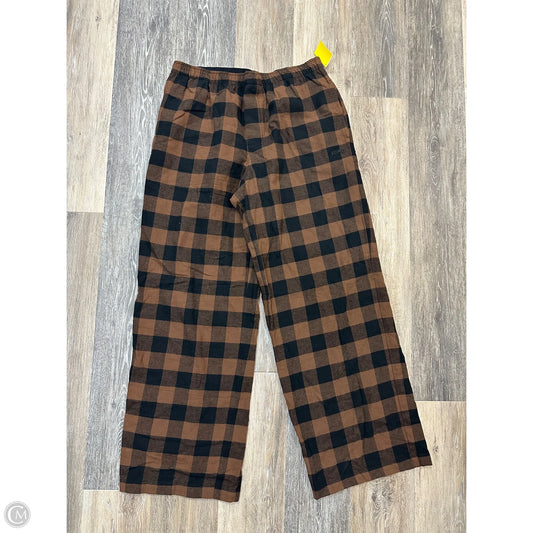 Pajama Pants By Skims In Black & Brown, Size: L