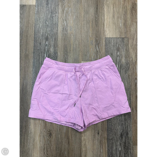 Athletic Shorts By Lululemon In Pink, Size: 12