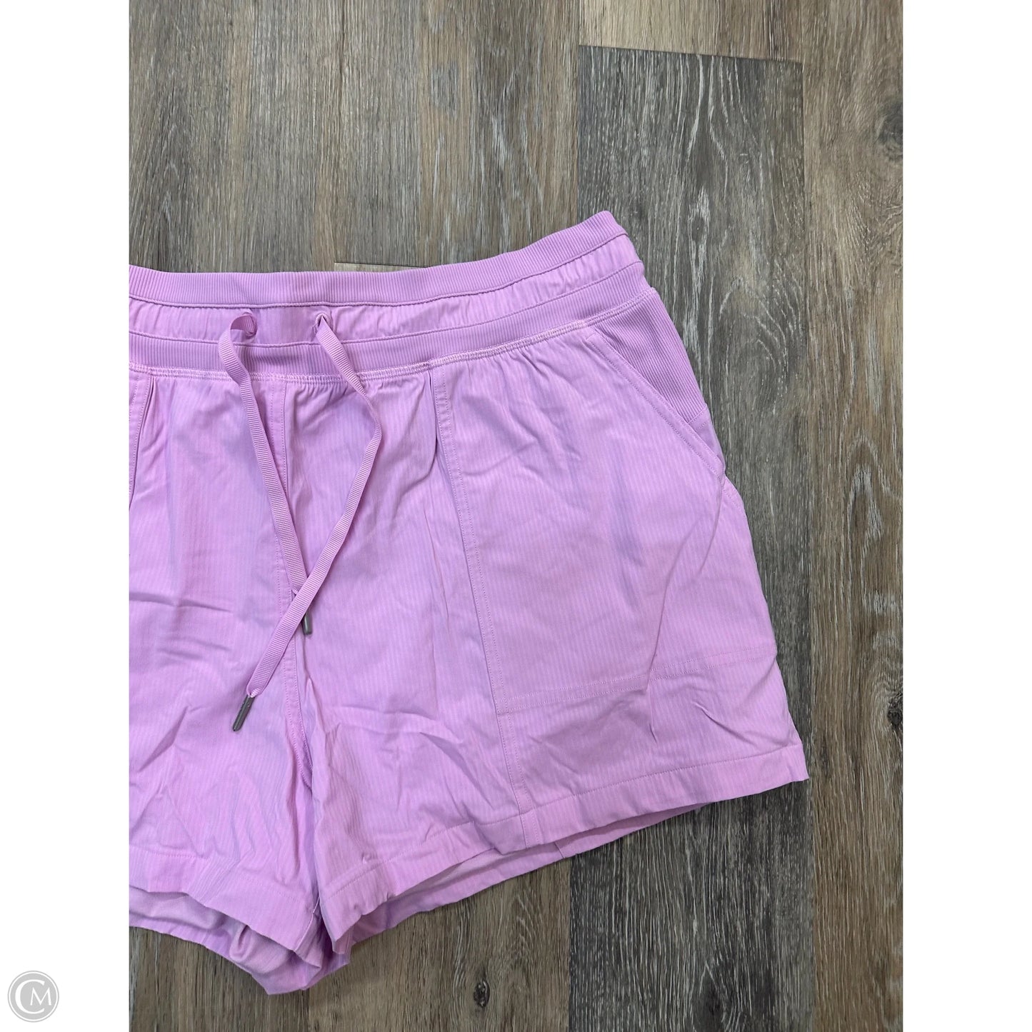 Athletic Shorts By Lululemon In Pink, Size: 12