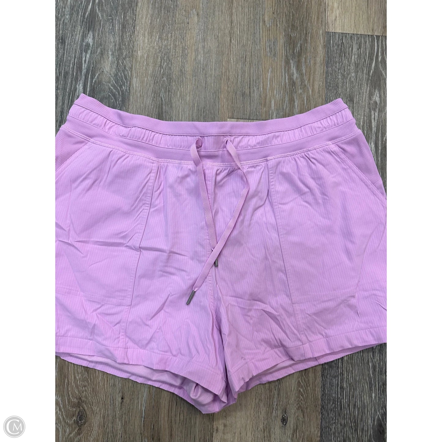 Athletic Shorts By Lululemon In Pink, Size: 12