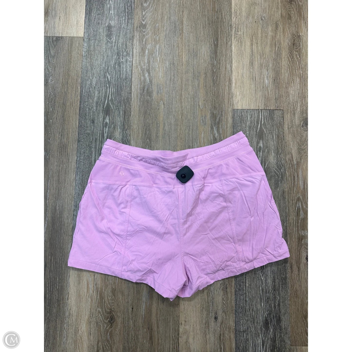 Athletic Shorts By Lululemon In Pink, Size: 12