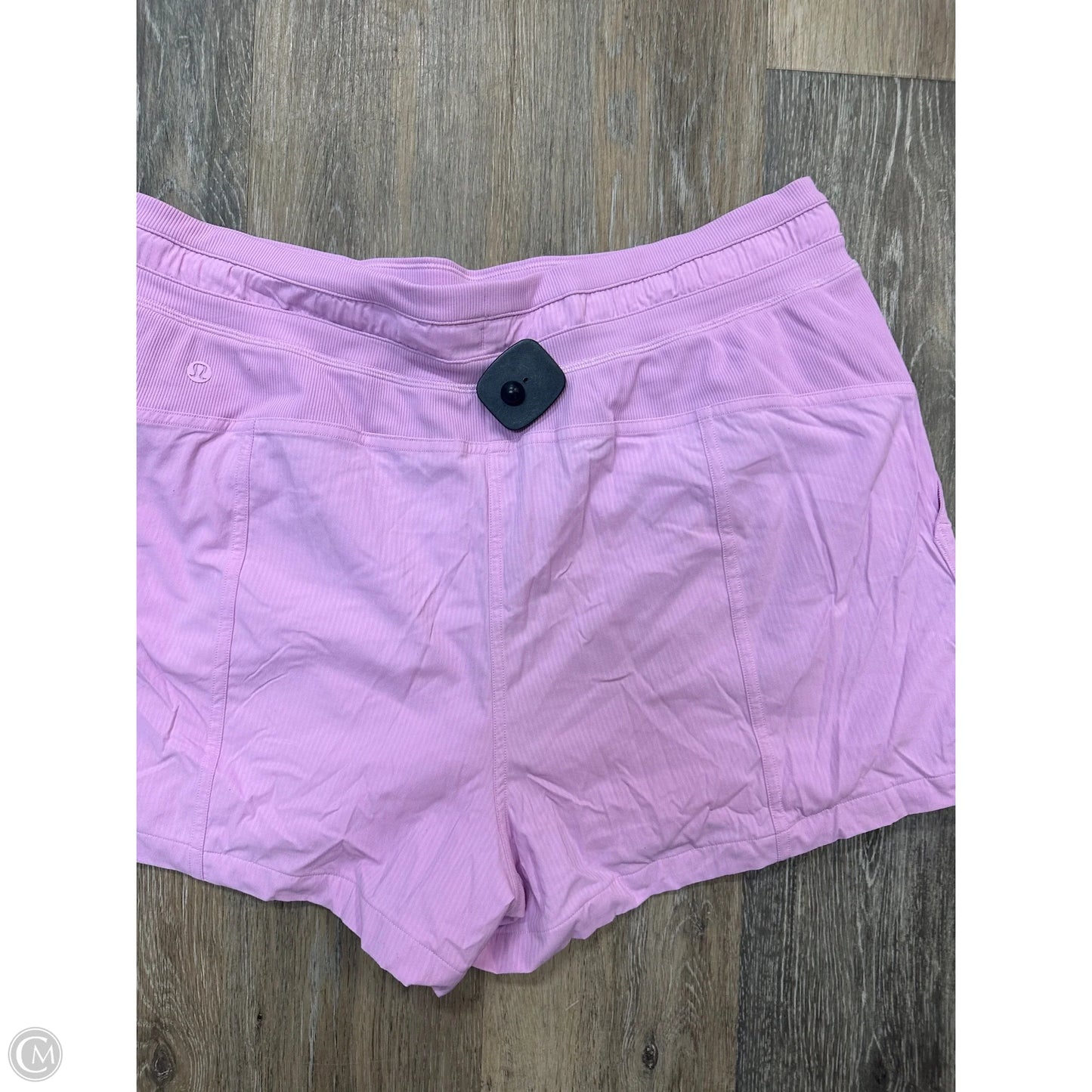 Athletic Shorts By Lululemon In Pink, Size: 12