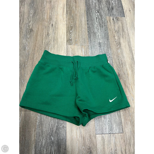 Athletic Shorts By Nike In Green, Size: L