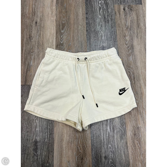 Athletic Shorts By Nike In Cream, Size: Xs