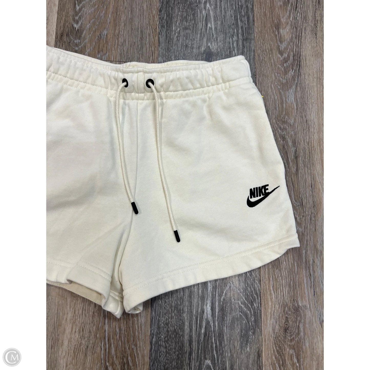 Athletic Shorts By Nike In Cream, Size: Xs