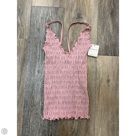 Tank Top By Free People In Pink, Size: S