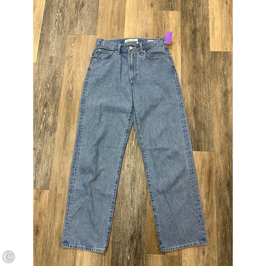 Jeans Straight By Denim Forum In Blue Denim, Size: 4